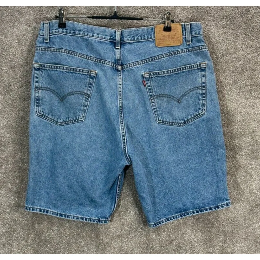 Vintage Levis‎ 505 Shorts Mens 42 Blue Denim Jorts Measures 40X9 Y2K 90's 1999